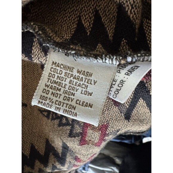 Ryan Michael Southwestern Wrap Style Blanket Skirt Size 14 - Picture 5 of 5